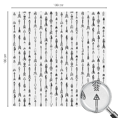 Vinil para vidro privacidade padrão vitral setas geométricas