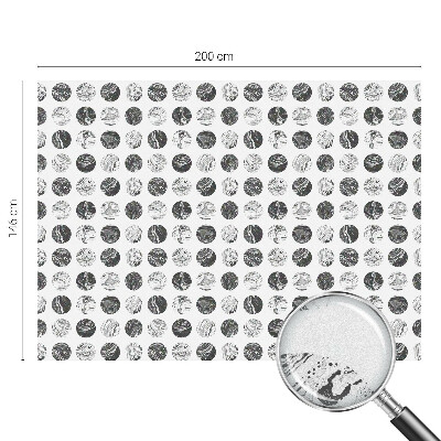 Película de privacidade para janela efeito vitral Elegância do mármore