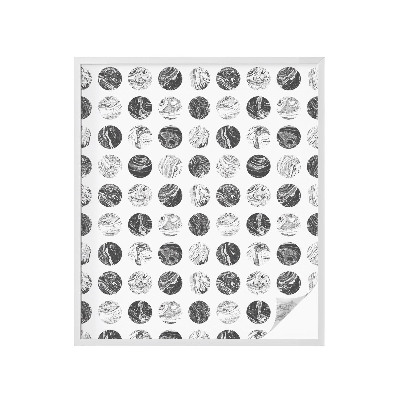 Película de privacidade para janela efeito vitral Elegância do mármore