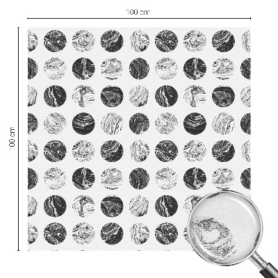 Película de privacidade para janela efeito vitral Elegância do mármore