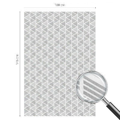 Película decorativa para janela privacidade Padrão de losango