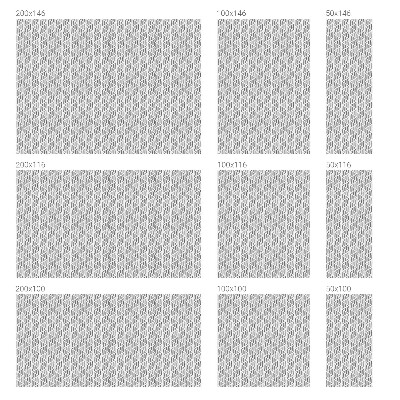 Película decorativa para janela privacidade Padrão de losango