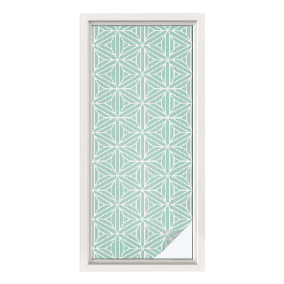 Película de privacidade para janela efeito vitral Estrutura harmoniosa