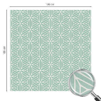 Película de privacidade para janela efeito vitral Estrutura harmoniosa