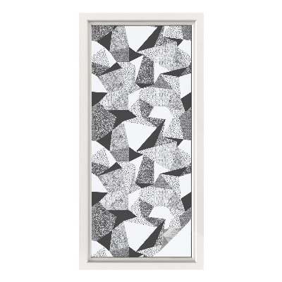 Película de vidro vitral autocolante Figuras geométricas