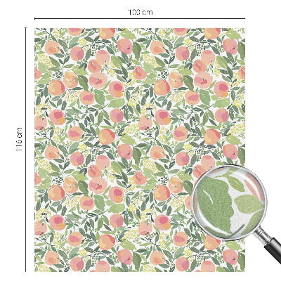 Película vidro janela privacidade Padrão de frutas