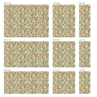 Película vidro janela privacidade Padrão de frutas