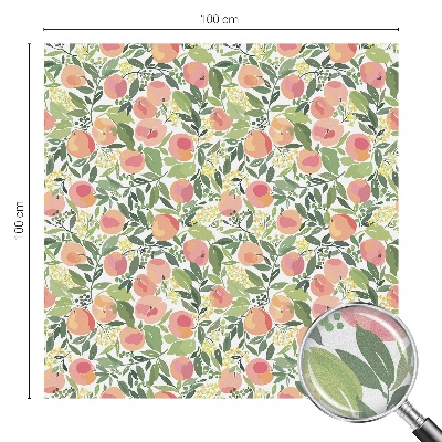 Película vidro janela privacidade Padrão de frutas