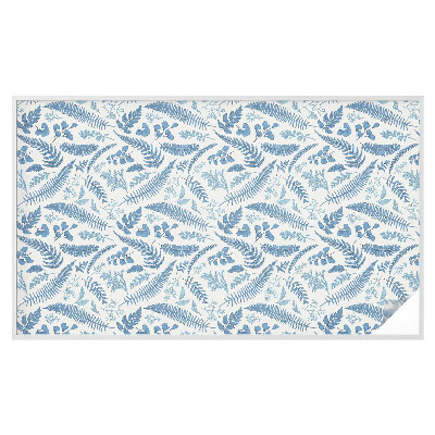 Vinil para vidro privacidade padrão vitral Padrão botânico