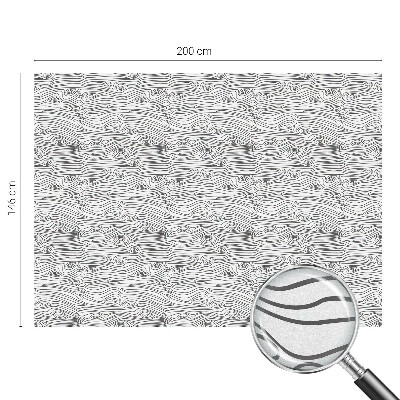Película decorativa para janela privacidade Linhas de madeira