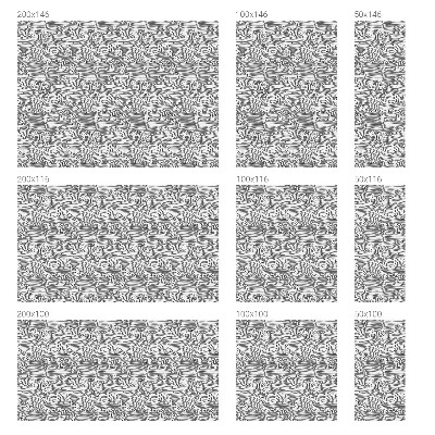 Película decorativa para janela privacidade Linhas de madeira