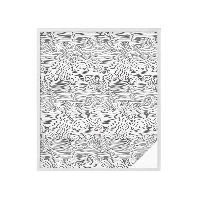 Película decorativa para janela privacidade Linhas de madeira