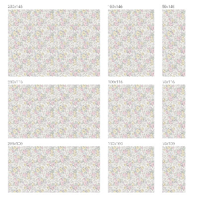 Película de vidro vitral autocolante Estampa floral