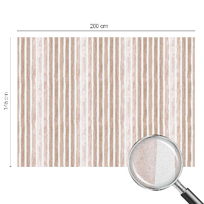 Película vidro janela privacidade Faixas marrons