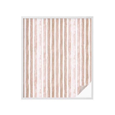 Película vidro janela privacidade Faixas marrons