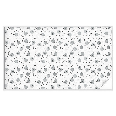 Película de vidro vitral autocolante Rodas cinzentas