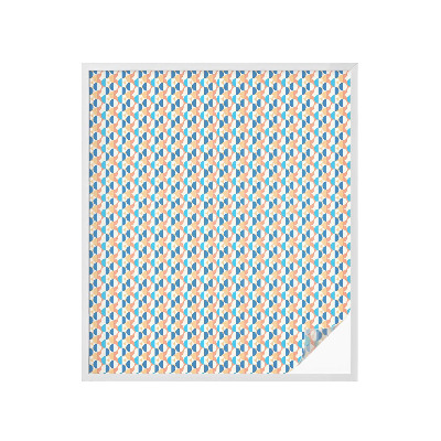 Película decorativa para janela privacidade Simetria geométrica