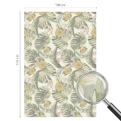 Película vidro janela privacidade Tema tropical