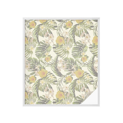 Película vidro janela privacidade Tema tropical