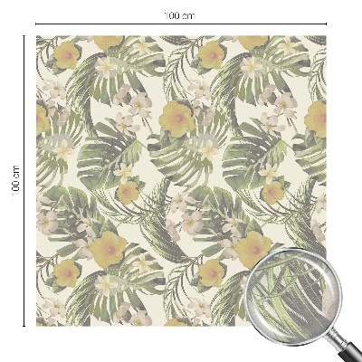 Película vidro janela privacidade Tema tropical