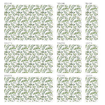 Película de privacidade para janela efeito vitral Folhas botânicas