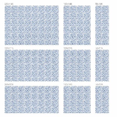 Película de vidro vitral autocolante Folhas de samambaia