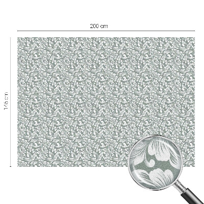 Película decorativa para janela privacidade Elegância frondosa