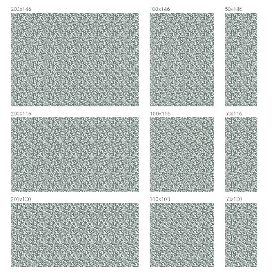 Película decorativa para janela privacidade Elegância frondosa