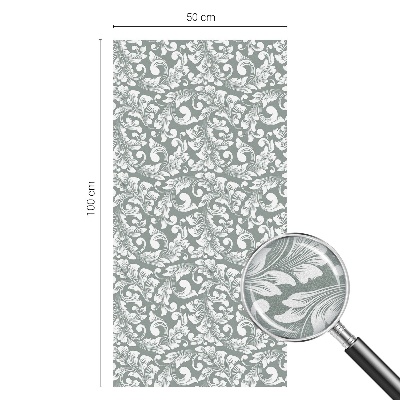 Película decorativa para janela privacidade Elegância frondosa