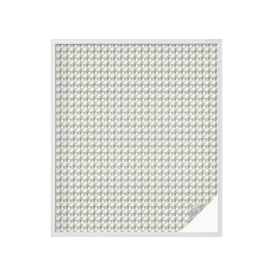 Película decorativa para janela privacidade Triângulos geométricos