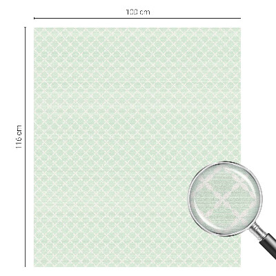 Película de vidro vitral autocolante Simetria pastel