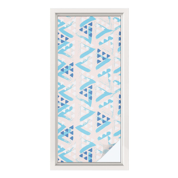 Película decorativa para janela privacidade Padrões geométricos