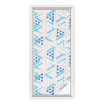 Película decorativa para janela privacidade Padrões geométricos