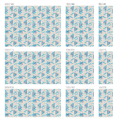 Película decorativa para janela privacidade Padrões geométricos