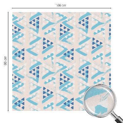 Película decorativa para janela privacidade Padrões geométricos