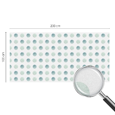 Película de privacidade para janela efeito vitral Círculos delicados