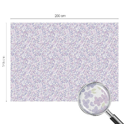 Película vidro janela privacidade Leveza floral