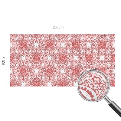 Película de vidro vitral autocolante Padrões de renda