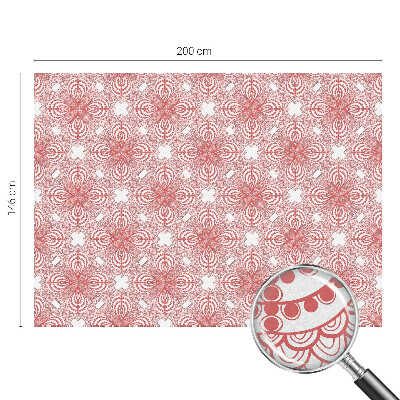 Película de vidro vitral autocolante Padrões de renda