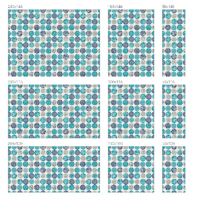 Película de privacidade para janela efeito vitral Círculos geométricos