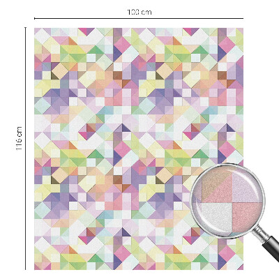 Película vidro janela privacidade Mosaico abstrato