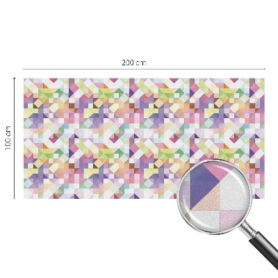 Película vidro janela privacidade Mosaico abstrato