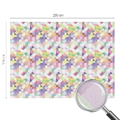 Película vidro janela privacidade Mosaico abstrato