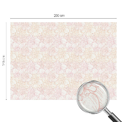 Película decorativa para janela privacidade Elegância floral