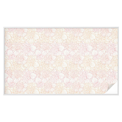 Película decorativa para janela privacidade Elegância floral