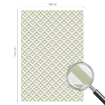 Película de privacidade para janela efeito vitral Losangos geométricos