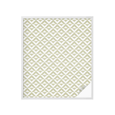 Película de privacidade para janela efeito vitral Losangos geométricos