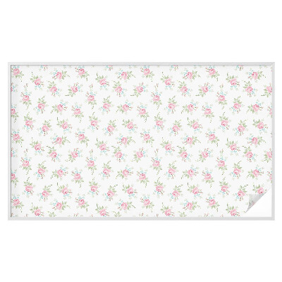 Película vidro janela privacidade Rosas românticas