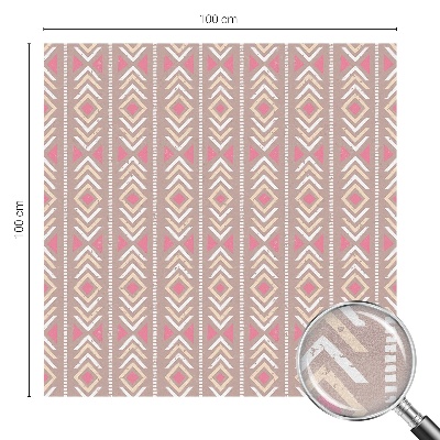 Película vidro janela privacidade Losangos étnicos