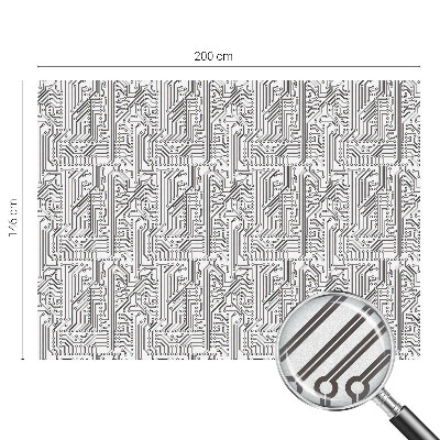 Película decorativa para janela privacidade Tema técnico